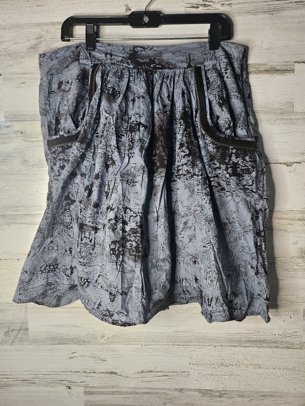 100% Cotton Boho Grunge Mini Skirt US Size 16 Joe Browns EUC XL